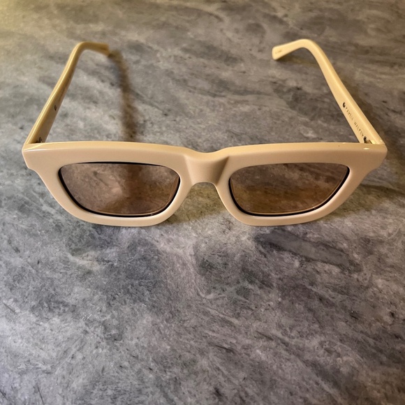 Karen Walker Deep Worship 55mm Sunglasses Ecru - Picture 4 of 11